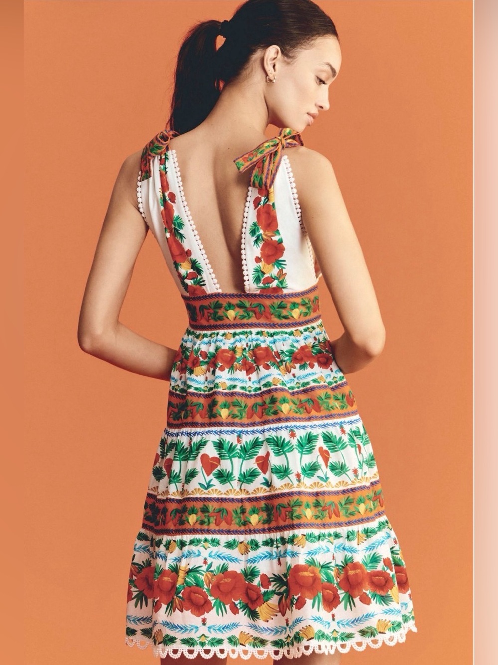 Farm Rio Floral Dress - Picture 2 of 10